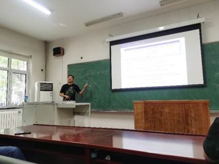 太原理工大学王健副教授应邀访问组合数学中心并作报告
